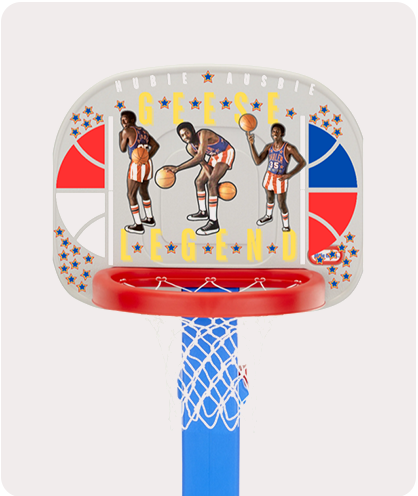 Tiny Goalz 2 personalized basketball hoop