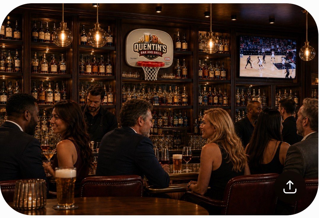 Wall Bar Sample personalized basketball hoop