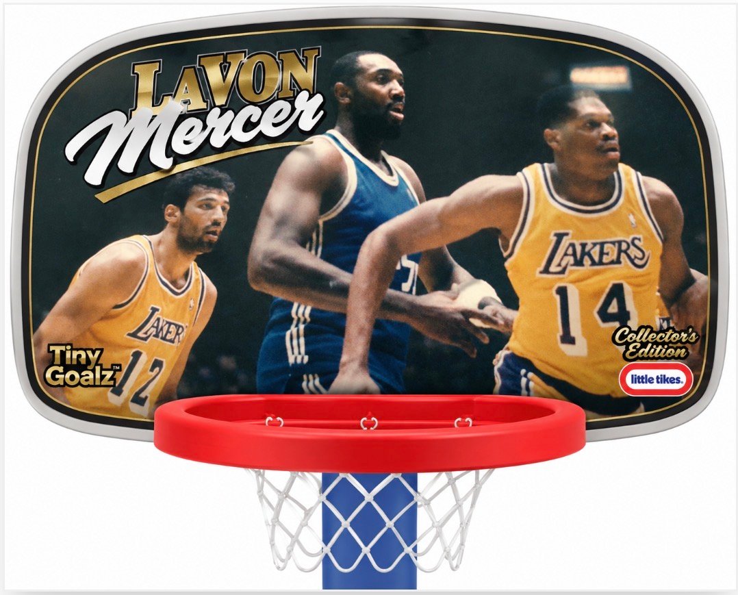 Lavon Mercer sample personalized basketball hoop